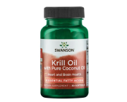 SWANSON RED KRILL OIL WITH COCONUT OIL OMEGA 3 500MG 30 CAPS